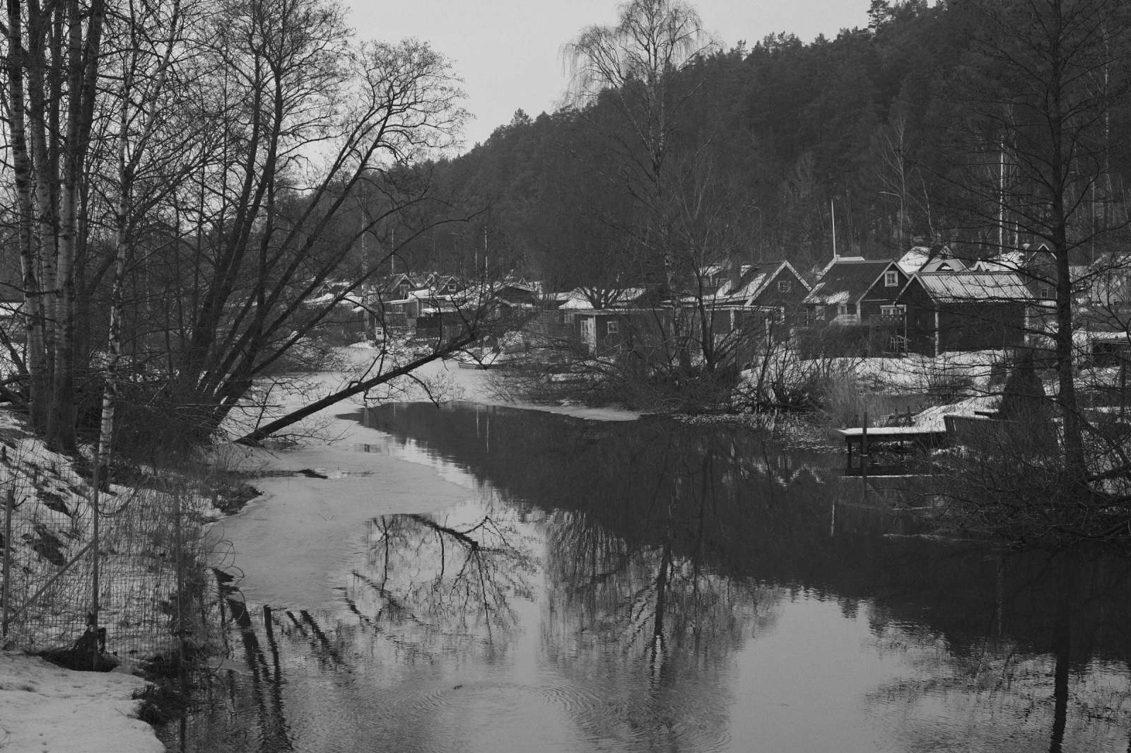 På högersidan är Biskopsängen