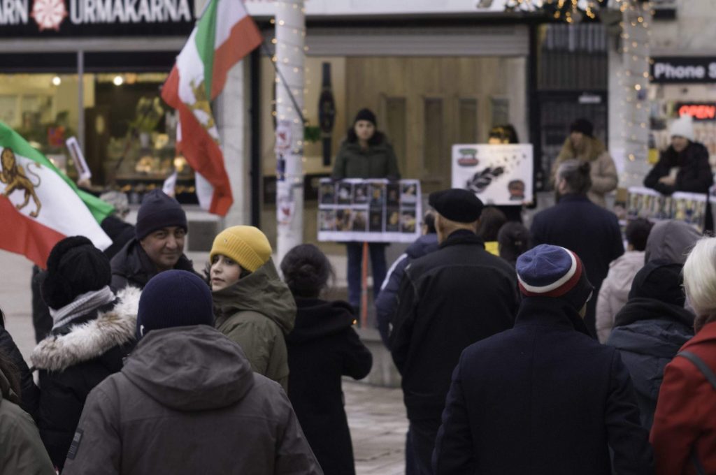 manifestation i centrala Västerås