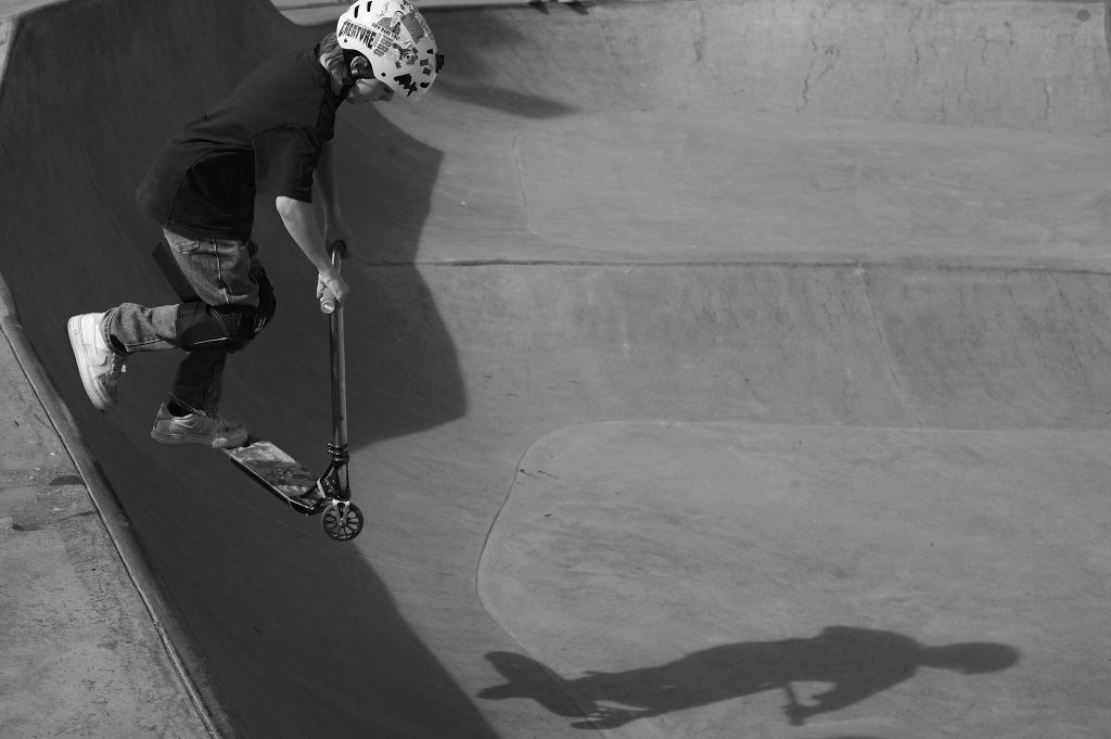 Skatebord vid Cable park