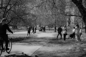 Vasaparken full med rörelse