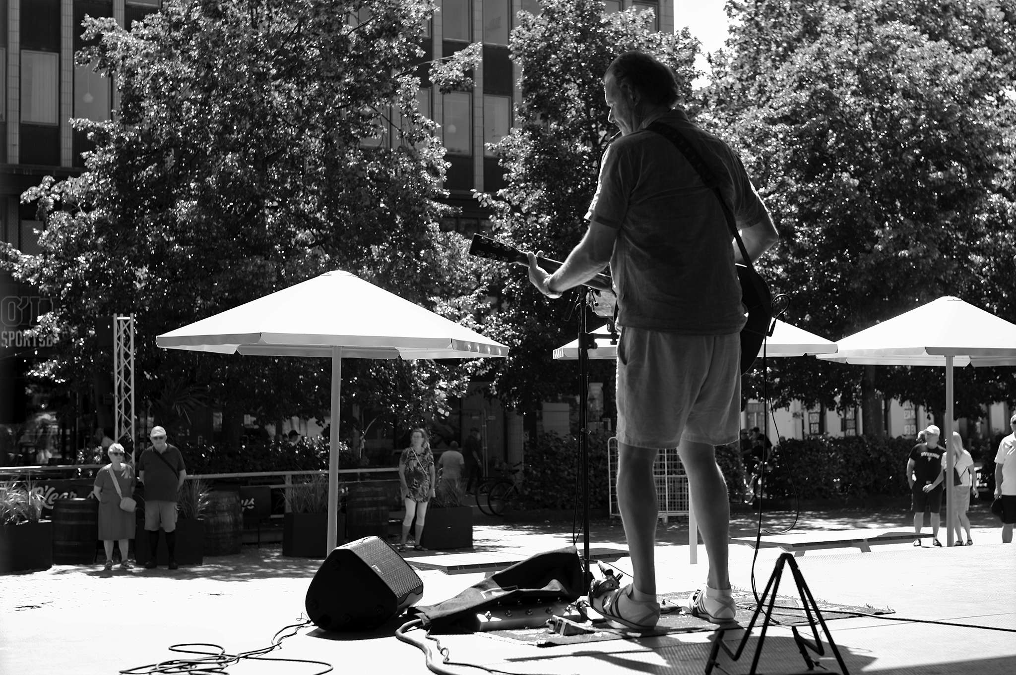 Saturday in Västerås – live music in the square